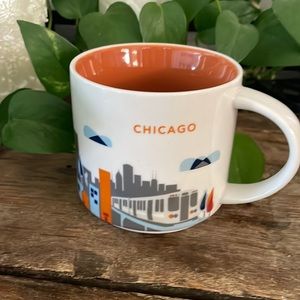 NWOT Starbucks You Are Here-Chicago